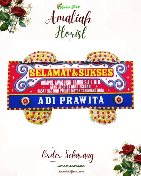Papan Bunga Ucapan Selamat Nagri Kidul